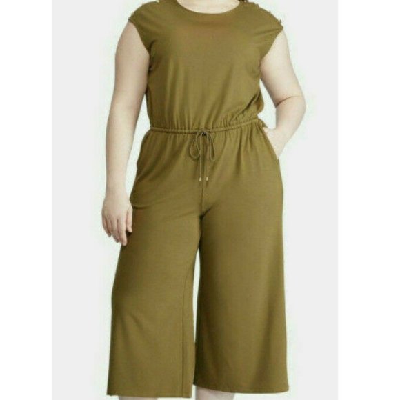 Lauren Ralph Lauren Pants - Ralph Lauren PLUS size olive green jumpsuit